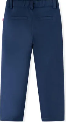 Immagine prodotto di vidaXL Pantaloni da bambino con bordi neri blu navy 140