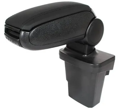 Produktbild von Mittelarmlehne Armlehne KLAPPBAR Leder Schwarz für Ford Focus III MK3 2011-