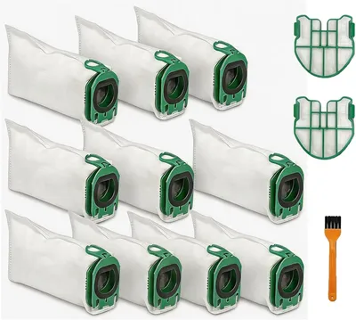 Produktbild von 13 Stück Staubsaugerbeutel für Vorwerk Kobold VB100 Zubehör