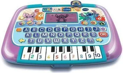 Immagine prodotto di Tablet didattico Stitch di VTech, 4-8 anni, 10 attività didattiche, blu