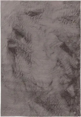 Produktbild von benuta Teppich Wohnzimmer Furry Grau 160x230 cm Fellteppich Wohnzimmerteppich Rechteckig Rutschfest Waschbar Hochflor Flauschig Plüsch Shaggy Weich