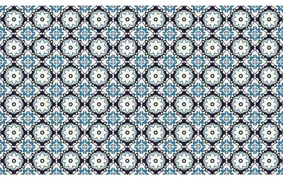 Produktbild von Selbstklebende Fliesenaufkleber für Küche und Bad – 60 Zementfliesenaufkleber, Azulejos Venia – 60 Aufkleber, 10 x 10 cm