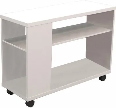 Obrázek produktu pro Kondela Příruční stolek na kolečkách Zoela New - bílá