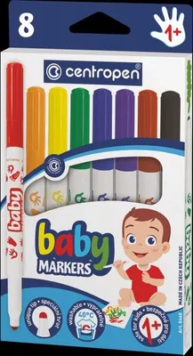 Obrázek produktu pro Centropen Baby Značkovač 8660 (8 ks)