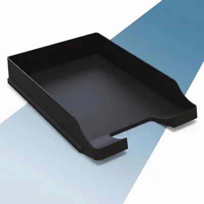 Produktbild von Detectalia Kunststoff-Dokumentenablage, 1 Stück, Schwarz
