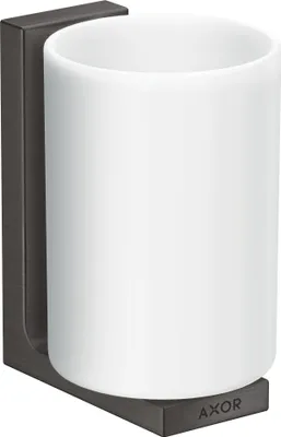 Produktbild von Zahnputzbecher AXOR UNIVERSAL brushed black chrome