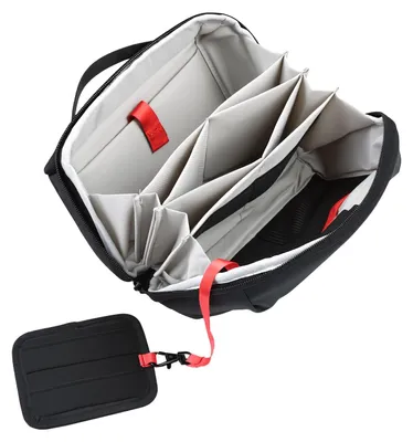 Kabeltas Organizer groß wasserdicht Reise 26x15x10 cm schwarz