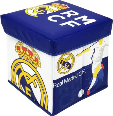 Produktbild von Arditex Real Madrid 30x30x30 Cm Hocker/behälter Blau Kinder Blau One Size