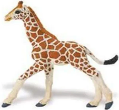 Produktbild von Safari Ltd 268529 Netzgiraffenbaby 9 cm Serie Wildtiere