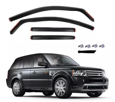 Zdjęcie produktu dla Kompletny zestaw 4 owiewek do LAND ROVER Range Rover Sport (2005–2012)