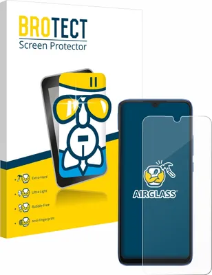 Produktbild von BROTECT Schutzglas für Xiaomi Redmi 10C Schutzfolie Panzer Folie Glas Display Schutz klar