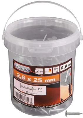 Obrázek produktu pro Hřebíky do lepenky Connex 2,8 x 25 mm, 900 g