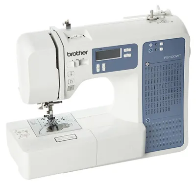Obrázok produktu pre Brother FS100WT, Biela, Automatický šijací stroj, Šitie, 1 krok, LCD, Elektrický