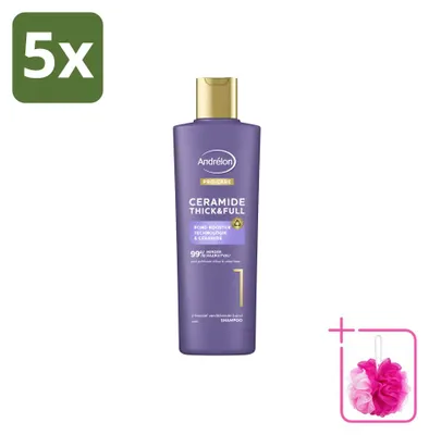 Obrázok produktu pre 5 x Šampon Andrélon Pro Care – pre riedke a lámavé vlasy – 250 ml – výhodný balík – 5 kusov