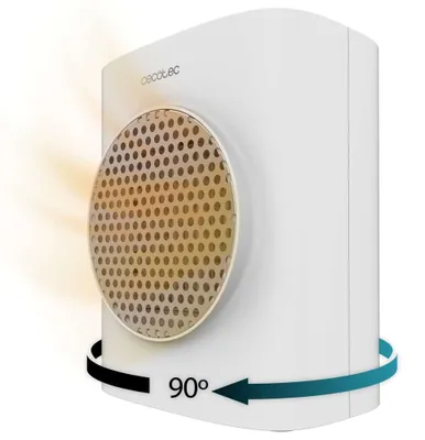 Image de ReadyWarm 1570 Max : Radiateur céramique rotatif, blanc, intelligent