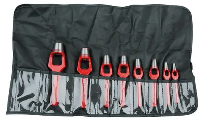 Produktbild von KS Tools Henkellocheisen-Satz, 8-tlg