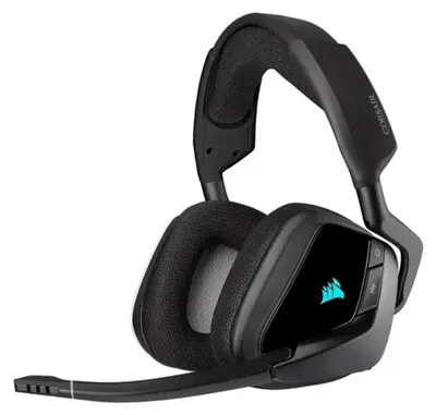 Image de Corsair VOID WIRELESS v2, Avec et sans fil, Gaming, 20 - 20000 Hz, 303 g, Casque, Noir