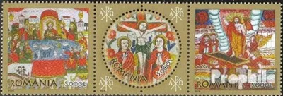 Produktbild von Briefmarken Rumänien 2005 Mi 5923-5925 Dreierstreifen (kompl.Ausg.) postfrisch Ostern