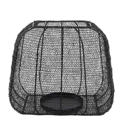 PTMD Laterne Rayna - 38x30x32 cm - Metall - Schwarz