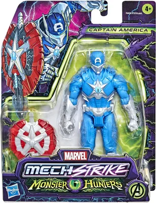 Immagine prodotto di Hasbro Marvel Avengers Mech Strike Monster Hunters Capitan America 15 cm