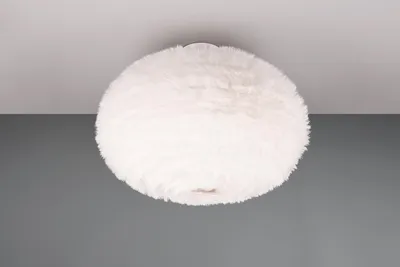 Obrázok produktu pre Lustro Furry 1Xе27 Syntetický Biely Rl
