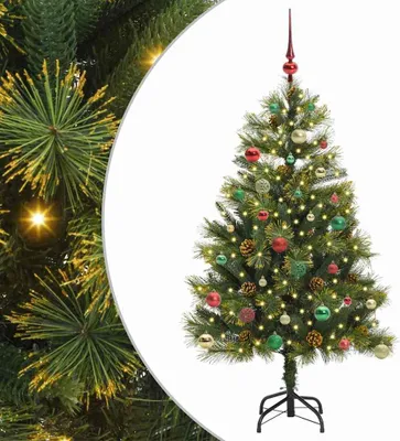 Imagen del producto de vidaXL Árbol de Navidad artificial plegable con piñas, 150 cm