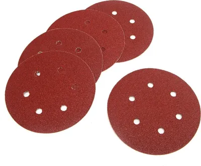 Productafbeelding van CHPN – Schuurpapier – Schuurdisc – Schuurdiscs – 10 stuks – 180 mm – Korrelgrootte 100 – Schuurdiscs – Klittenbandsluiting – Voor het schuren – Geschikt voor schuurmachine
