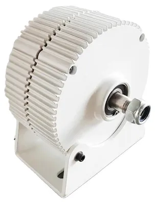 Zdjęcie produktu dla Generator wiatrowy, praca przy niskiej prędkości, wysoka wydajność, 2000 W z podstawą, 24 V