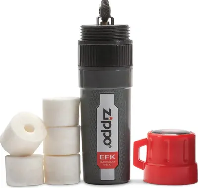 Produktbild von Zippo Notfall Feuerstarter Set Reibradanzünder Camping wasserdicht