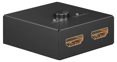 Produktbild von goobay HDMI Switch Manuelle 2 auf 1 (4K @ 60Hz)