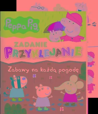 Image de Świnka Peppa Zabawy na każdą pogodę Zadanie Przyklejanie