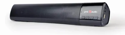 Produktbild von Gembird Bluetooth Soundbar in Schwarz - Kompakter Lautsprecher