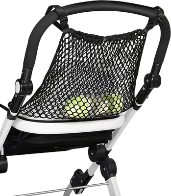 Productafbeelding van Netten tas voor kinderwagen, duurzame polyester, grote opslagcapaciteit, universele pram organizer