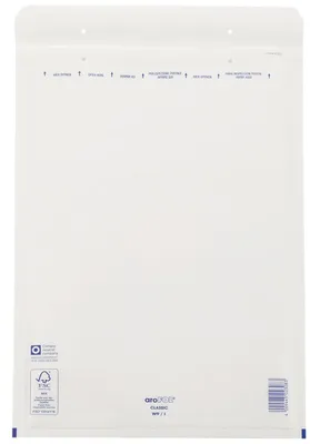 Zdjęcie produktu dla aroFOL® 2FVAF000109 Worki bąbelkowe z powietrzem nr 9 300x445 mm białe 50 szt