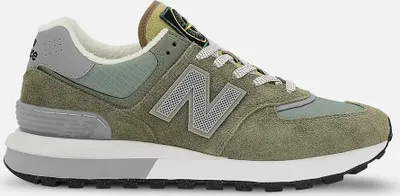 Produktbild von Stone Island X New Balance 574 Legacy „Grey Green“ Größe: 36