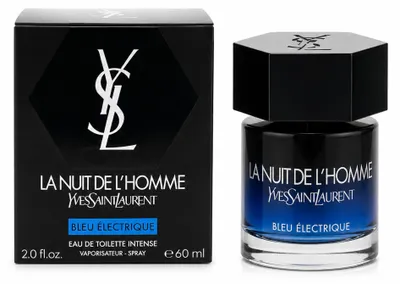 Produktbild von Yves Saint Laurent La Nuit de L'Homme Eau Électrique, Männer, 60 ml, Nicht nachfüllbare Flasche, Spray, 1 Stück(e)