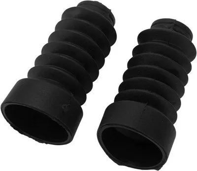 Produktbild von Motorrad-Schokdämpfer-Set, Wasserfest, Schwarz, für Motorradlenker.
