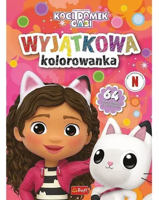 Zdjęcie produktu dla Koci domek Gabi. Wyjątkowa kolorowanka