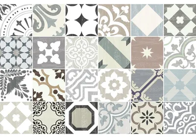 Image de Autocollants antidérapants pour sol avec film protecteur – MAIORANO TILES – 120 x 180 cm – 24 autocollants de 30 x 30 cm