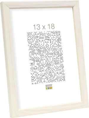 Zdjęcie produktu dla Rama drewniana S41J Deknudt 30x45 cm biała