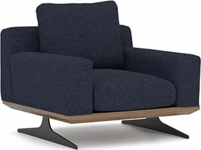 Produktbild von Modern Sessel Designer Einrichtung Luxus Polster Textil Polstersessel Neu