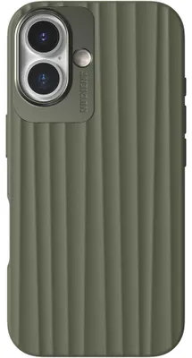 Produktbild von NUDIENT Bold MagSafe Olive Green, Cover, Apple, iPhone 16, 15,5 cm (6.1"), Olive
