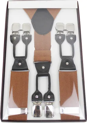 Produktbild von Banned Hosenträger - Rockabilly Braces Ockerbraun