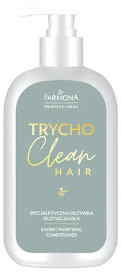 Productafbeelding van Farmona | Trycho Clean conditioner voor het haar - 900 ml - reguleert de talgproductie - zacht en glad - zinkconditioner