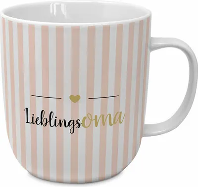 Immagine prodotto di PPD Lieblingsoma Single Mug, Tasse, Teetasse, Kaffetasse, Kaffee Becher, New Bone China, 400 ml, 164102254