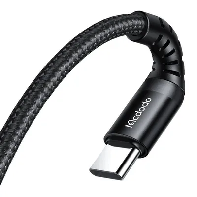 Produktbild von MCDODO USB-C Schnellladekabel für Samsung und Apple, USB Typ C, 3A 60W, 1m