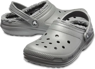 Produktbild von Crocs Classic Lined Clog slate grey/smoke Größe EU 48-49 Normal