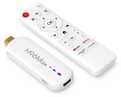 Obrázek produktu pro TV Box – přehrávač médií s rozlišením 4K Ultra HD a hlasovým ovládáním, přenosný design