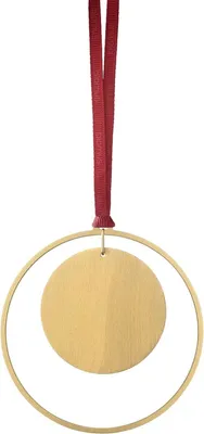 Produktbild von blomus Weihnachtsschmuck Circle 4er-Set KITAI gold