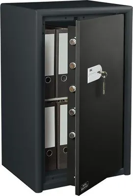 Produktbild von Burg-Wächter CL 460 K - Frei stehend sicher - Schwarz - 2 Schlüssel - 78 l - Metall - 2 Regale